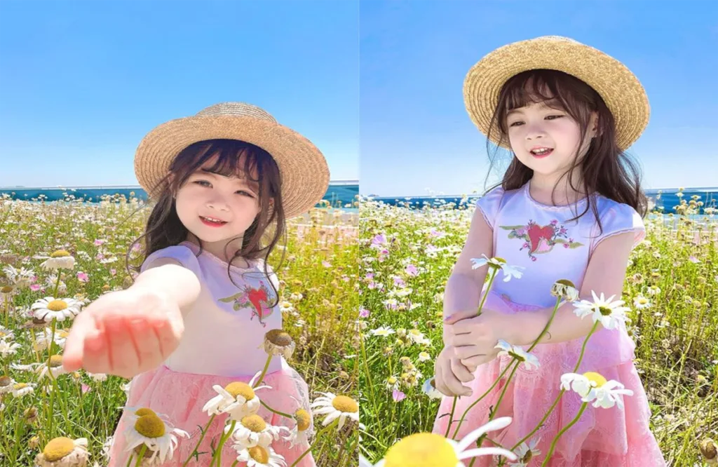 Capturing the Magic: A Heartwarming Tale of a Baby Girl's Journey Through Photographs