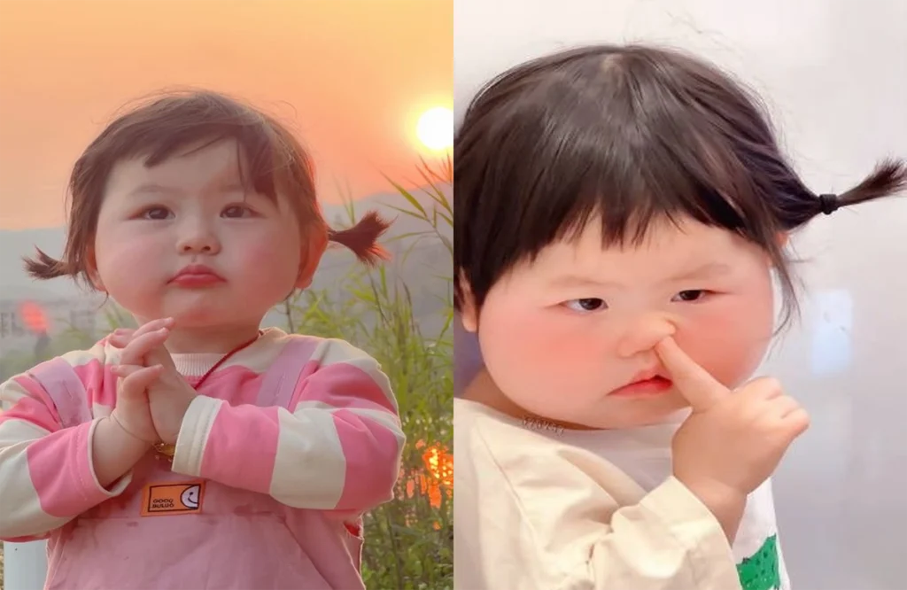 From Diapers to Laughs: The Internet’s Craze Over Adorable Baby Expressions!