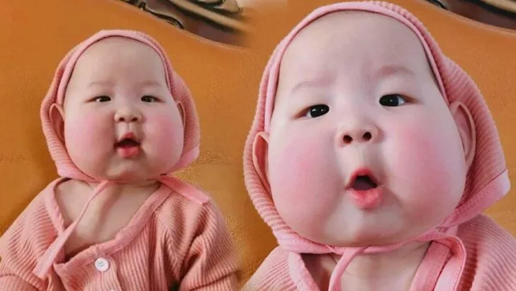 Magnetic Appeal: The Captivating Charm of Rosy Cheeks and an Irresistibly Enchanting Gaze