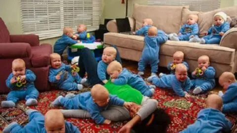 Record-Breaking: Unveiling the Astonishing Story of a Young Mother with 17 Newborns at Once