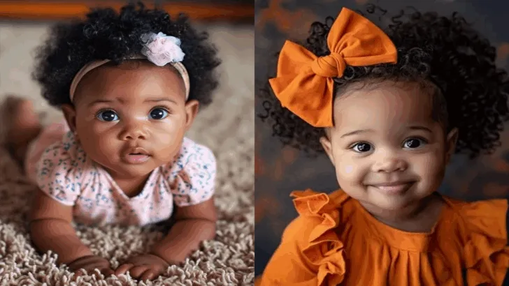 The Alluring Charm of a Baby with Plum-Smooth Skin Captivates Viewers