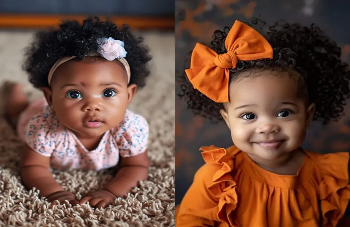 The Alluring Charm of a Baby with Plum-Smooth Skin Captivates Viewers