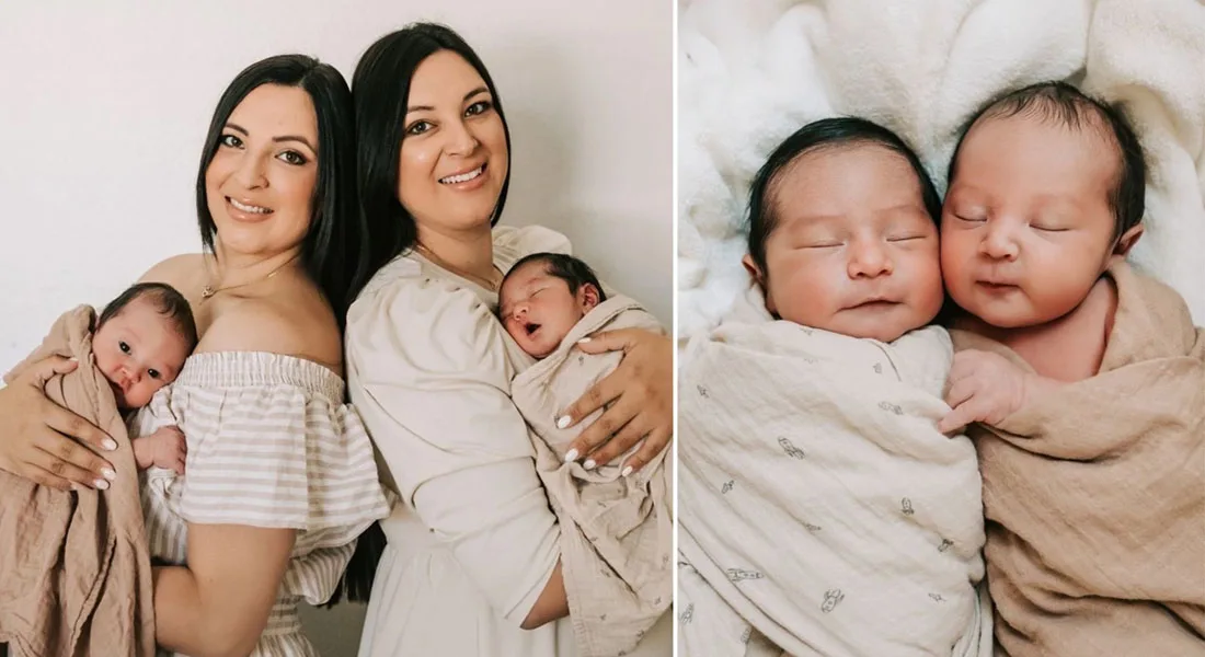 Twin Sisters, Married a Year Apart and Pregnant Eight Days Apart, Give Birth Just Hours Apart in Brea, California: A Remarkable Tribute to Their Special Bond