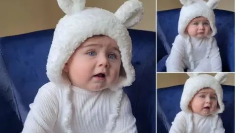 Who Could Resist Their Heart Melting at the Sight of Our 6-Month-Old Baby Boy Dressed as a Polar Bear?