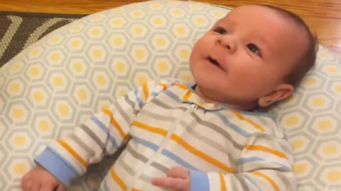 10-Month-Old Baby Says His First Words