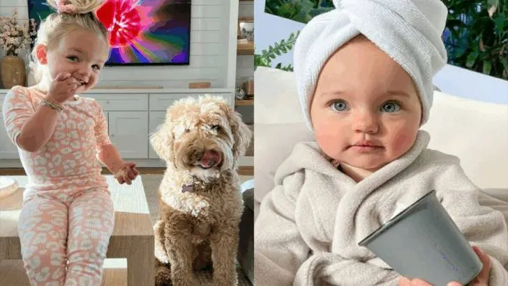 A Tiny Sprinkle of Wonder: The Glow of a Baby Girl