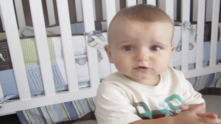 Adorable 18-Month-Old Boy Chats with Angie, Showing Off His Cute Little Tongue