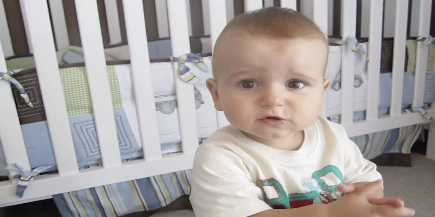Adorable 18-Month-Old Boy Chats with Angie, Showing Off His Cute Little Tongue