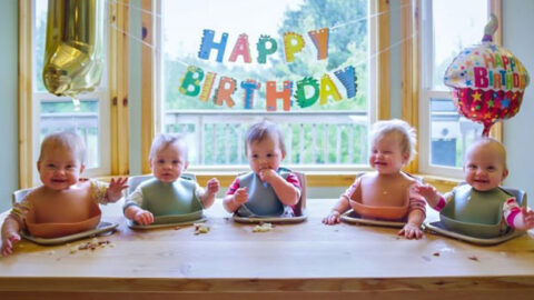 Celebrate the Joyful Occasion as the Quintuplets Turn One!