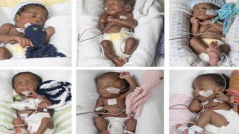 Houston Woman Delivers Sextuplets in Just Nine Minutes, Defying 1 in 4.7 Billion Odds