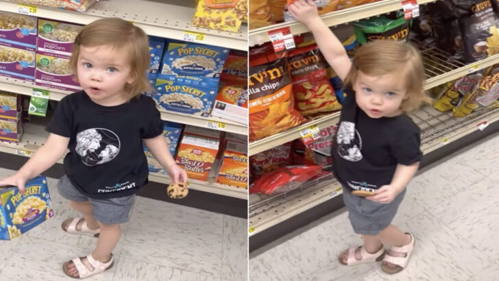 The Most Adorable Shopper Ever…
