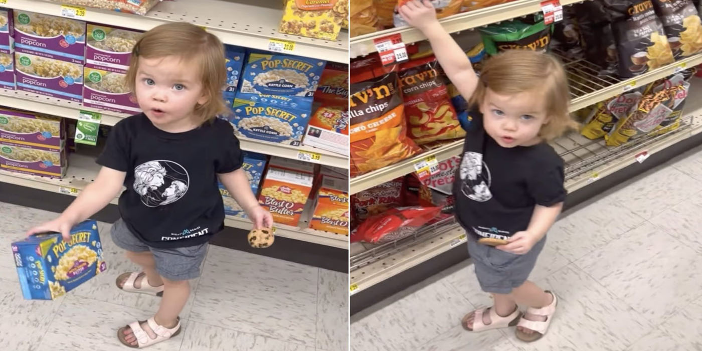 The Most Adorable Shopper Ever…