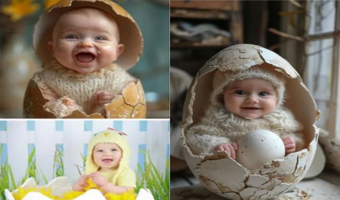 The Sweet Baby in the Eggshell: A Sign of New Life and Pure Innocence