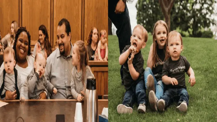 Transracial Adoption: How infertility lost in front of the three kids that made them parents