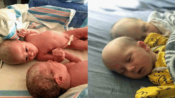 She Gave Birth to Surprise Twins—The Second One Was Born Just 2 Minutes After the First