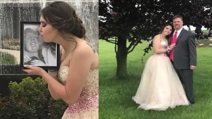After Losing Two Sons, Grieving Father Escorts Late Son’s Girlfriend to Her Senior Prom in His Place- A heartbreaking Tribute!