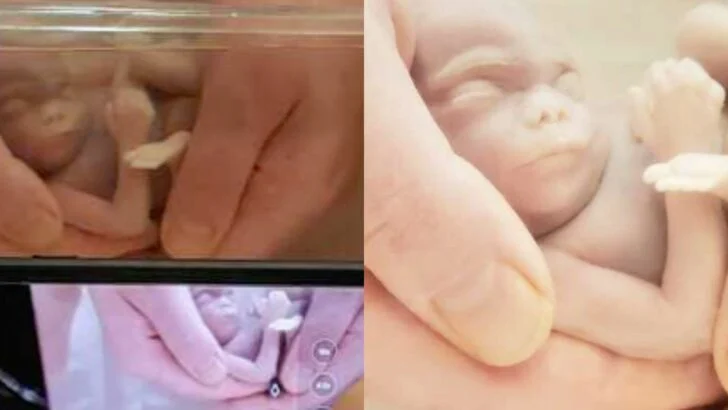 I needed this to grieve. It was the most amazing thing I’ve seen: Pregnant mom uses water bath to capture touching photos of her miscarried baby