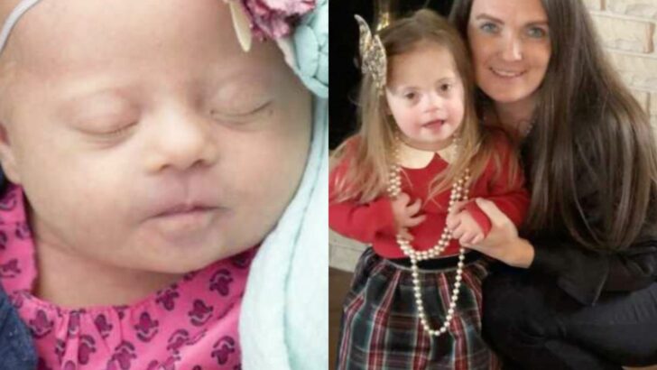 The nurse handed my daughter back, and I noticed her tiny ears ‘Do you think she has IT?’ I asked in fear. Mom of 3 welcomes baby with Down syndrome, calling her the most amazing human ever