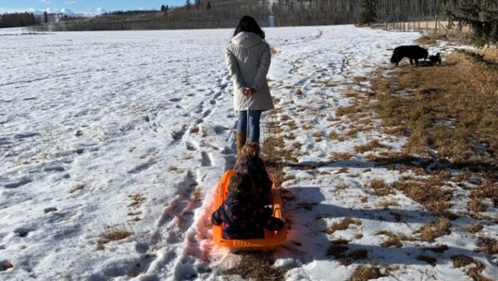 She Pulled an Empty Sled Through the Snow-Until Her Kids Needed It: A Powerful Metaphor for the Silent Strength of Motherhood