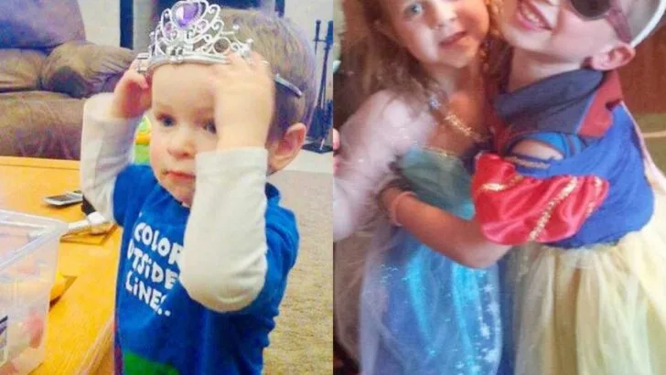 10-Year-Old Son Adores Pink, Never Leaves Without Purse, Loves Makeup