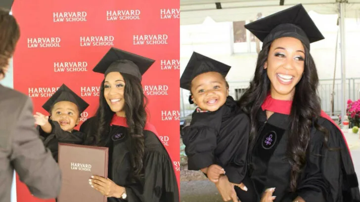 Single Mom Who Once Doubted Herself Graduates Harvard, Becomes an Inspiration