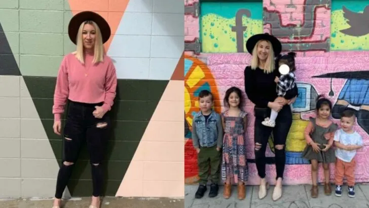 Single Mom Adopts 5 Kids Under 5 From Foster Care After Life-Changing Call