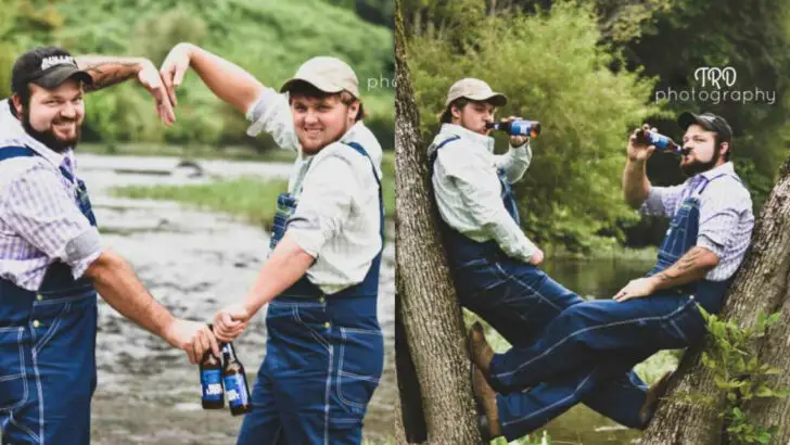 After Their Wives’ Best Friend Photoshoot, the Husbands Decided to Do One of Their Own