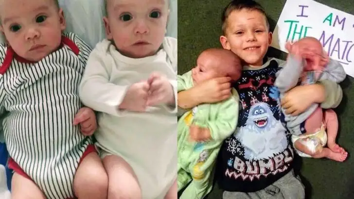 ‘I’ll Do It!’: Brave 4-Year-Old Donates Bone Marrow to Save His Twin Brothers With Rare Immune Disorder