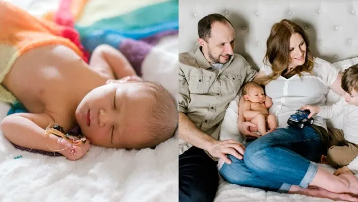 After Two Heartbreaking Losses, IVF Couple Welcomes ‘Double Rainbow’ Baby in Powerful Photo Tribute to Their Journey