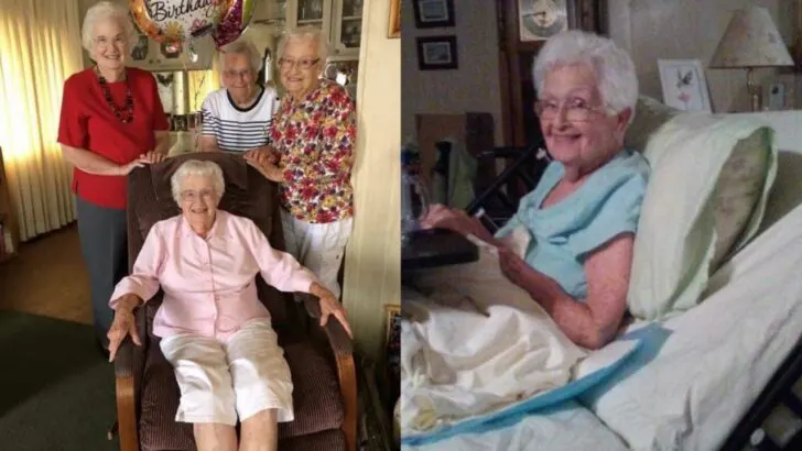 ‘Pretty until the very end’: 97-year-old lovingly cared for by sisters in final moments