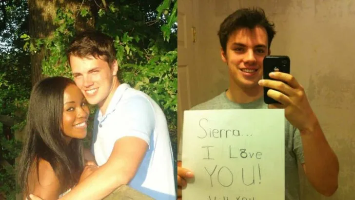 ‘I love you,’ he mouthed. Then he was gone. I could barely see through my tears.’