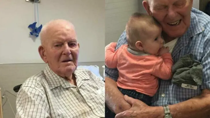 Tears and Joy as 108-Year-Old Grandpa Holds His Namesake for the First Time