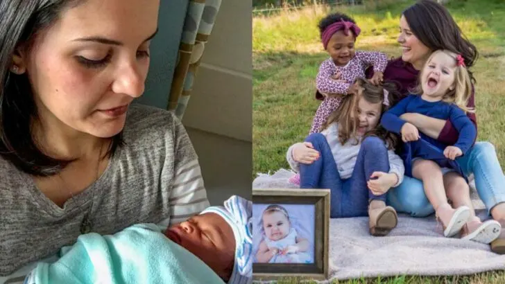 A couple adopts a baby born on their late daughter’s birthday she gave me courage