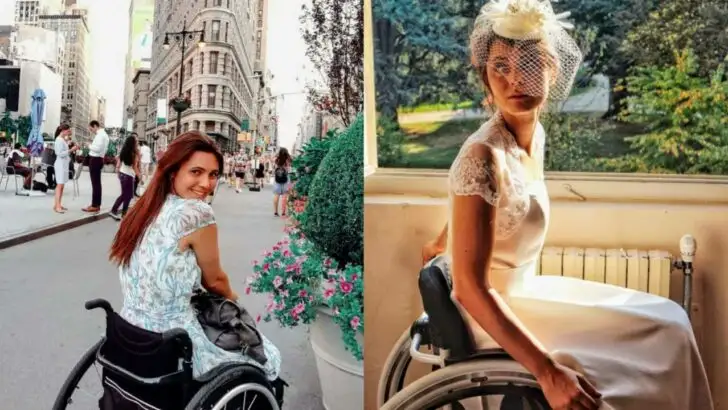 I can’t walk, but I’ve traveled to 23 countries. My husband carries me up stairs, up mountains, across the world