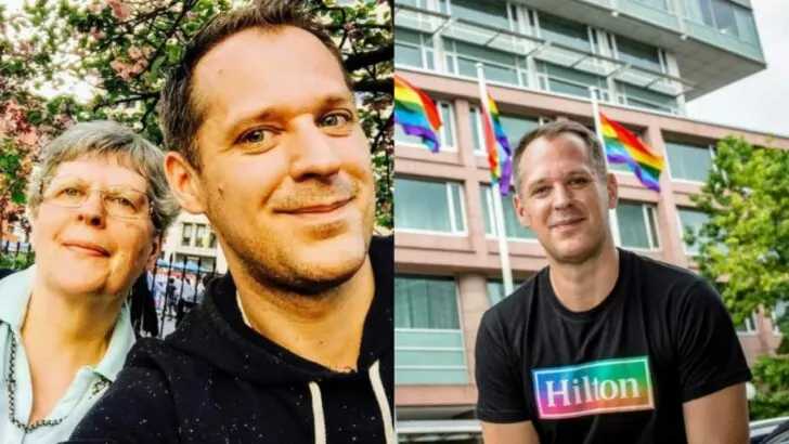 Mom, I’m gay.’ I was crying so loudly. ‘So what? You’re my son. Nothing is going to change.