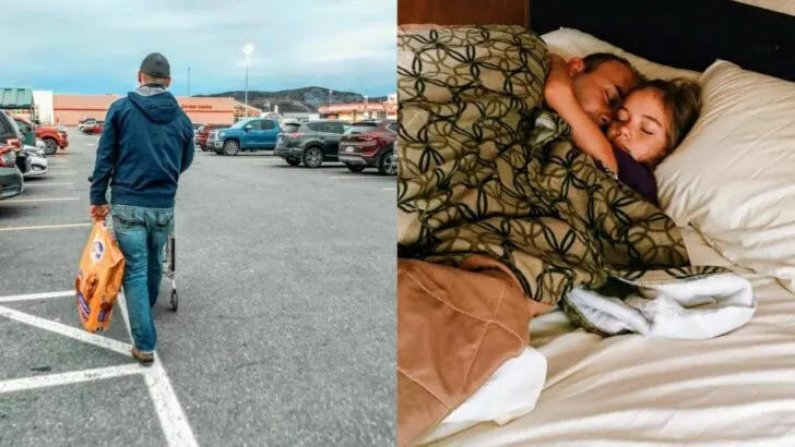 He Doesn’t Buy Flowers, But He Pushes the Grocery Cart