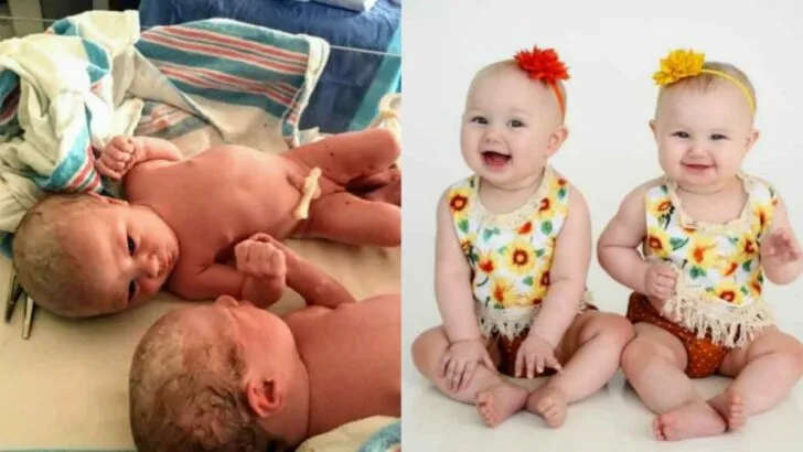 Mom Delivers Surprise Second Twin Two Minutes After First