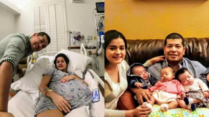 Mom Gives Birth to Quadruplets After Scary Pregnancy