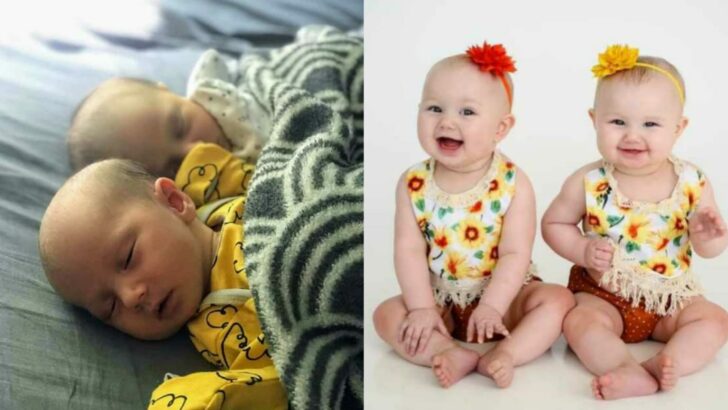 I dreamed of daughters planned a home birth and unexpectedly welcomed surprise twins Ada and Billie into loving arms