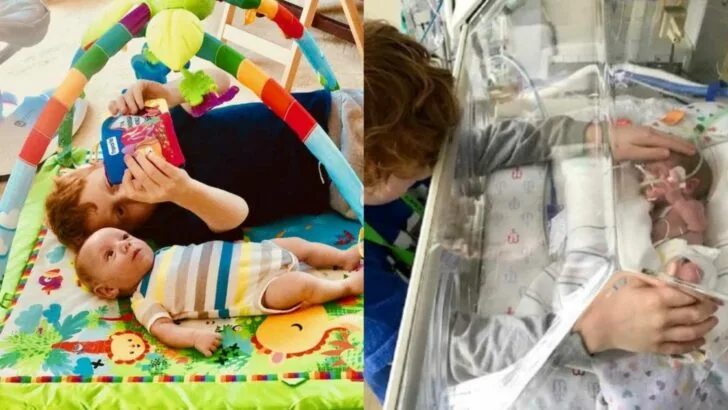 After miscarriage at eleven weeks mother finally fulfills sons dream of having his long awaited precious baby brother