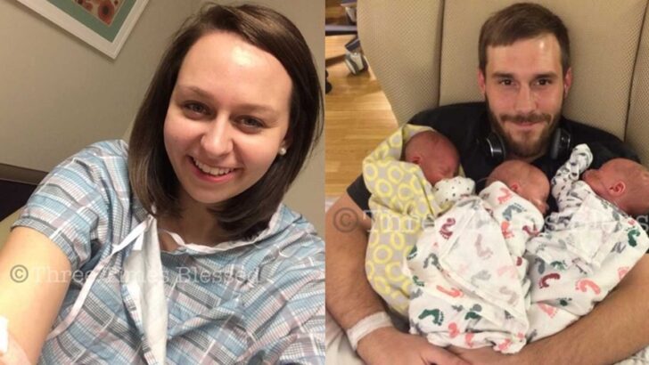 From Infertility Struggles to Triple Blessings: A Couple’s 18-Month Journey Through IVF, Heartbreak, and Hope That Ended With Triplets
