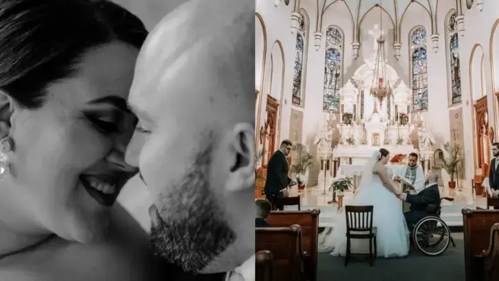 From Online Teen Connection to Overcoming Criticism, Loss, and Life in a Wheelchair: A Groom’s Emotional Wedding Day Tribute to the Bride Who Saw His Heart First