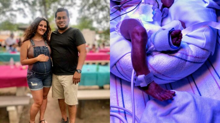 Neither of us wanted to speak, fearing today could be the tragic day our baby dies