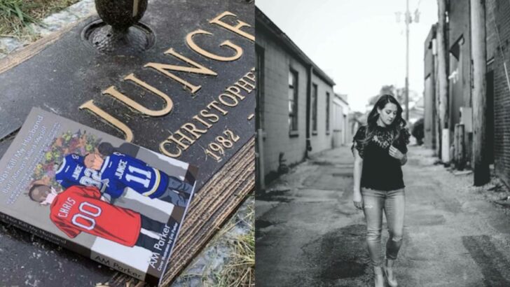 I thought stepping away from that train was burying my husband was, Mom shares journey after alcoholism loss