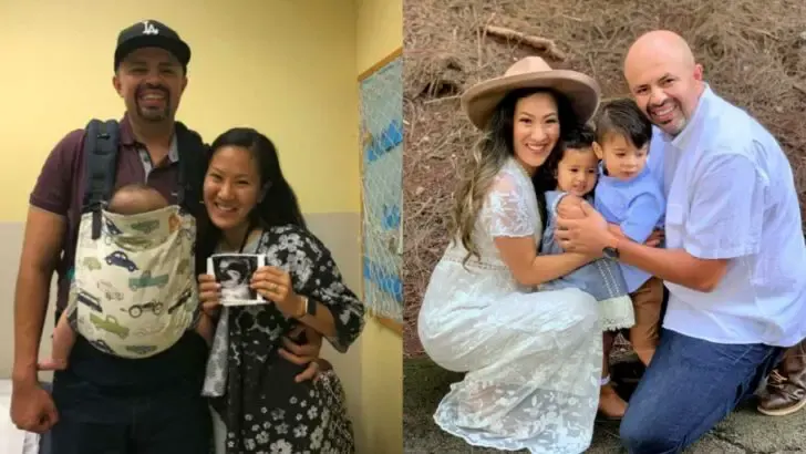 We were fostering a teenager, adopting a baby, and pregnant, Mom shares journey from newlyweds to family of 4