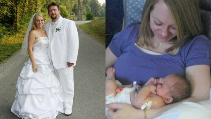 Ultrasound revealed placenta connected to baby’s face Mom shares journey birthing son with cleft lip blindness