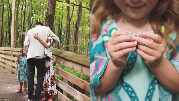 More Than a Proposal—Stepdad Asks to Be a Father Too, Giving Daughter the Daddy She Dreamed Of