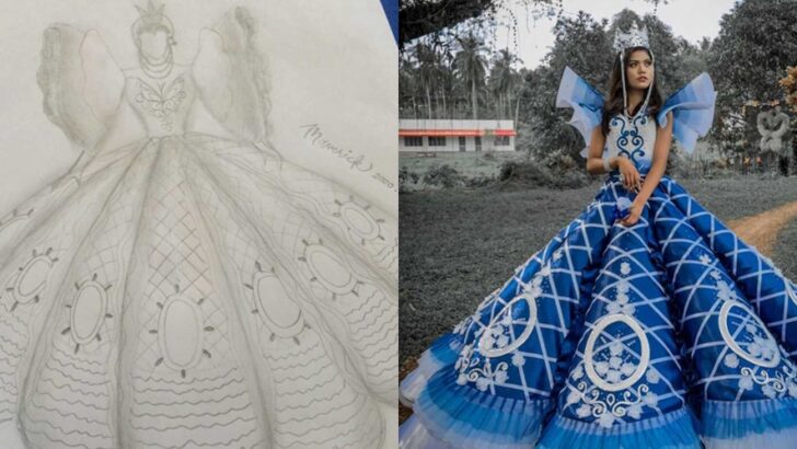 Filipino Brother Designs and Hand-Sews Stunning Prom Dress for Sister When Family Cannot Afford One, Turning Sacrifice and Love Into a Real-Life Fairy Tale
