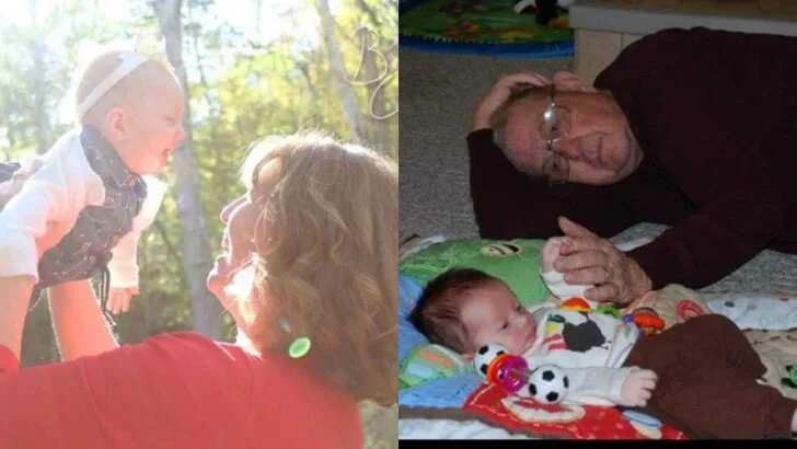 ‘I whispered our secret in his ear.’ After losing her baby and watching her father fade, a final promise and a rainbow girl brought light back to her broken heart