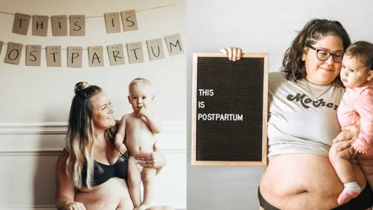 My Body Has Fat, and Stretch Marks, But That Doesn’t Make It Any Less Postpartum: Mother’s Honest Photo Sparked a Movement of Self-Love and Body Acceptance